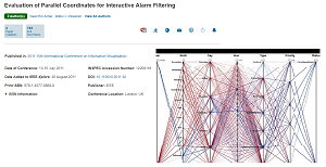 Research paper: Evaluation of parallel coordinates for interactive alarm filtering