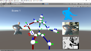 Skeleton renderer for Orbbec+Unity